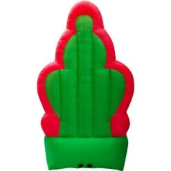 10 Ft. Pre-Lit Santa, Elf And Penguin Christmas Inflatable -Northlight Shop fraser hill farm christmas inflatables fhfinsanta010 1l 77 1000