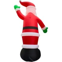20 Ft. Pre-Lit Santa Christmas Inflatable -Northlight Shop fraser hill farm christmas inflatables fhfinsanta020 1l 66 1000