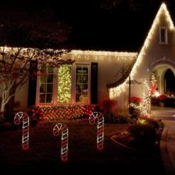 3 Ft. 90-Light LED Red And White Candy Cane Novelty Light 20 3 Ft. 90-Light LED Red And White Candy Cane Novelty Light -Northlight Shop fraser hill farm christmas novelty lights ffchled036 cc0 rd wt 1f 1000