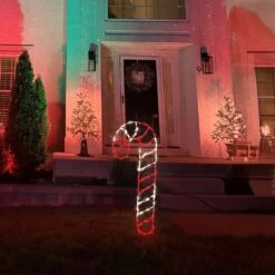 3 Ft. 90-Light LED Red And White Candy Cane Novelty Light 19 3 Ft. 90-Light LED Red And White Candy Cane Novelty Light -Northlight Shop fraser hill farm christmas novelty lights ffchled036 cc0 rd wt 4f 1000