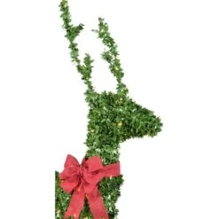 60 In. Christmas Deer Statue With Warm White LED Lights -Northlight Shop fraser hill farm christmas yard decorations ffbx060 5gr c3 1000