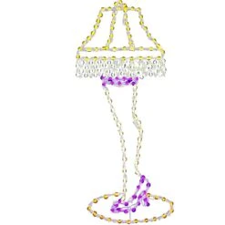 52 In. Christmas Leg Lamp With LED Lights -Northlight Shop fraser hill farm christmas yard decorations ffchled052 leg0 mtl 1f 1000