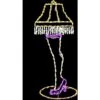 52 In. Christmas Leg Lamp With LED Lights -Northlight Shop fraser hill farm christmas yard decorations ffchled052 leg0 mtl 64 1000