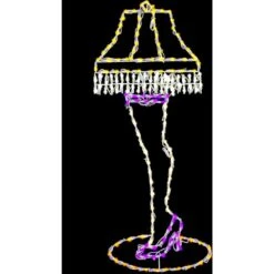 52 In. Christmas Leg Lamp With LED Lights