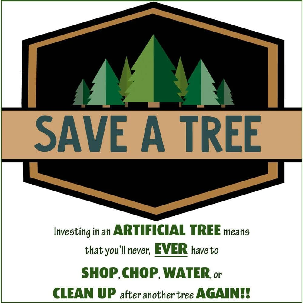 12-ft. Unlit Snow Flocked Snowy Pine Artificial Christmas Tree 5 12-ft. Unlit Snow Flocked Snowy Pine Artificial Christmas Tree - Image 5