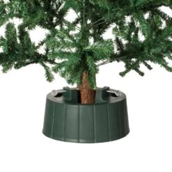 Green Plastic Christmas Tree Stand With Screw Fastener -Northlight Shop gardenised christmas tree stands qi003953 1f 1000