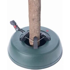 Large 14.5 In. Dia. X 3.5 In. H Automatic Plastic Green Foot Pedal Christmas Tree Stand -Northlight Shop gardenised christmas tree stands qi003954 l 4f 1000