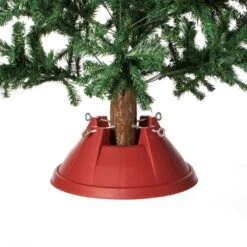 Red Plastic Christmas Tree Stand With Screw Fastener 17 Red Plastic Christmas Tree Stand With Screw Fastener -Northlight Shop gardenised christmas tree stands qi004154 rd 76 1000