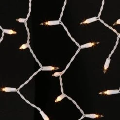 String-A-Long 300-Light Clear Icicle Light Set -Northlight Shop ge icicle lights 61516hd a0 1000