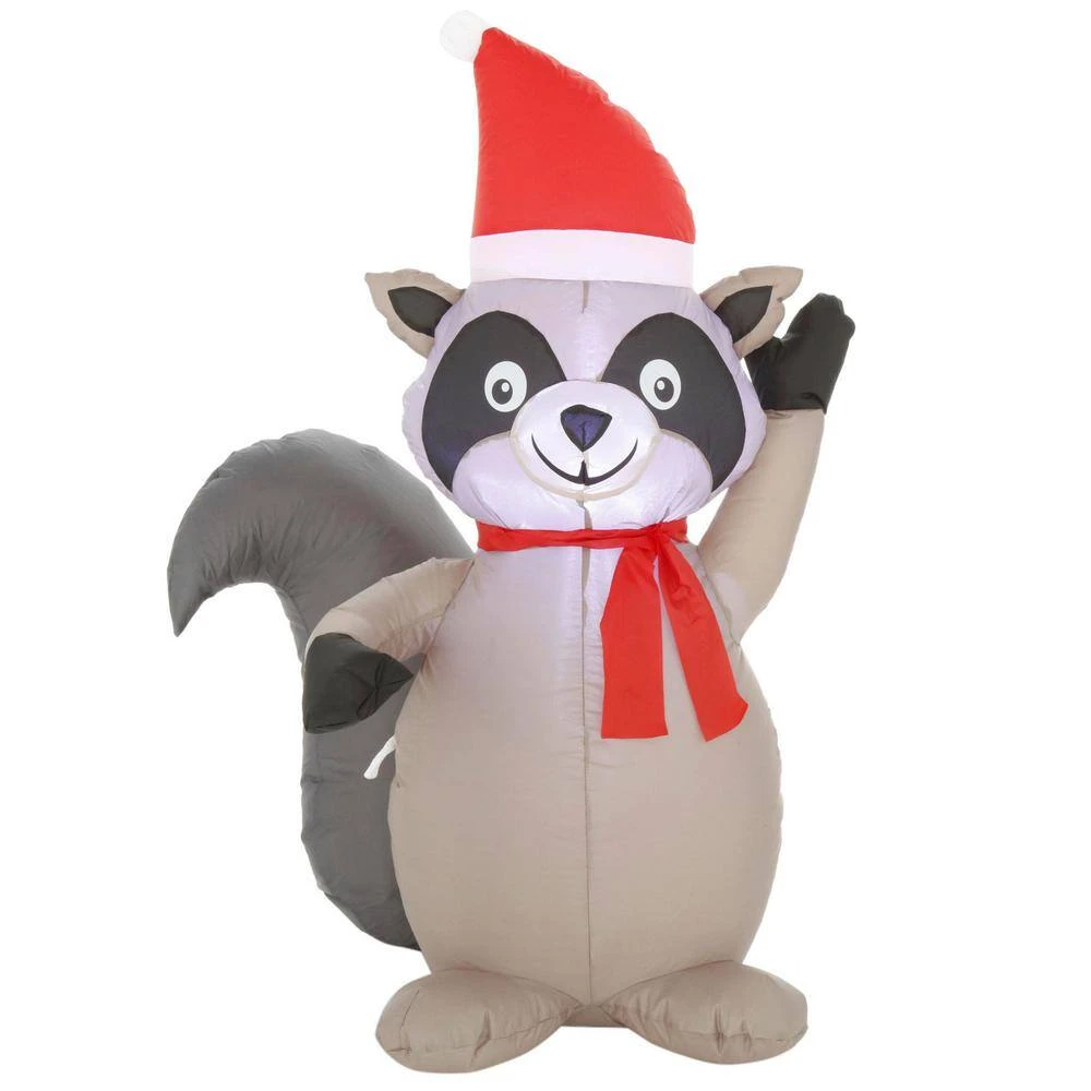 3.5 Ft. Airblown Inflatable Pre-lit Raccoon 7 3.5 Ft. Airblown Inflatable Pre-lit Raccoon - Image 7