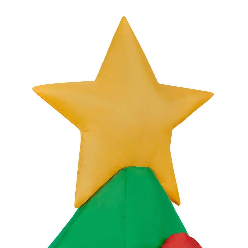 6 Ft Pre-Lit LED Animated Airblown Dancing Tree Christmas Inflatable 5 6 Ft Pre-Lit LED Animated Airblown Dancing Tree Christmas Inflatable - Image 5