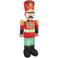 7 Ft. H Airblown-Toy Soldier With Mustache