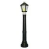 40 In. Black Lamp Post Statue -Northlight Shop general foam christmas yard decorations hd c5051 64 1000
