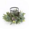 8.5 In. H Holiday Centerpiece W/Metal & Glass Candle Holder 10 8.5 In. H Holiday Centerpiece W/Metal & Glass Candle Holder -Northlight Shop gerson international christmas centerpieces 2548570ec 64 1000