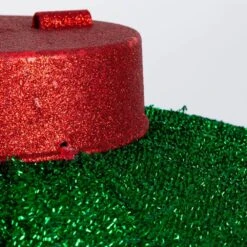 Festive 60cm Diameter Collapsible Green Ball With Snowflake Design And LED Lights 9 Festive 60cm Diameter Collapsible Green Ball With Snowflake Design And LED Lights -Northlight Shop gerson international christmas inflatables 2742930ec g 1f 1000