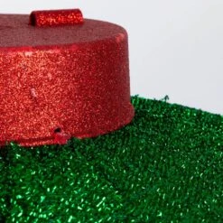 Vibrant 60cm Diameter Red Collapsible Ball With Snowflake Design And LED Lights -Northlight Shop gerson international christmas inflatables 2742930ec r fa 1000