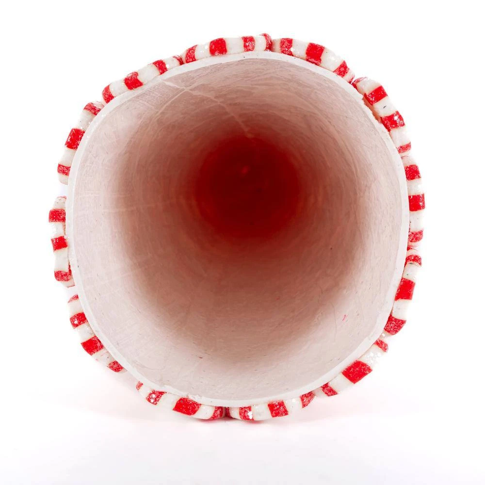 Set Of 3 Clay Whimsical Traditional Peppermint Candy Trees 7 Set Of 3 Clay Whimsical Traditional Peppermint Candy Trees - Image 7