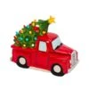 7.48 In. H Christmas Village B/O Lighted Dolomite Holiday Truck With Tree -Northlight Shop gerson international christmas villages 2533710ec 64 1000