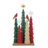 23.5 In. H Wooden Christmas Tree Table Decor (KD) -Northlight Shop glitzhome christmas figurines 2009800026 64 1000
