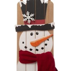 42 In. H Wooden Christmas Snowman Porch Sign 13 42 In. H Wooden Christmas Snowman Porch Sign -Northlight Shop glitzhome christmas figurines 2010100002 4f 1000