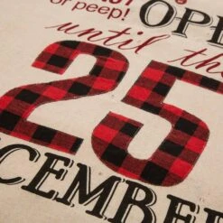 23 In. H Lighted Burlap Gift Sack With Wordings (10 LEDs) (Set Of 2) -Northlight Shop glitzhome christmas gift bags gh1107202628 44 1000