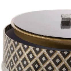 5.59 In. Round Gift Box (Set Of 4) -Northlight Shop glitzhome christmas gift boxes 1504004202 1f 1000