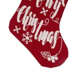 21 In. H Fabric Polyester Christmas Decoration Merry Christmas Stocking (2-Pack) 10 21 In. H Fabric Polyester Christmas Decoration Merry Christmas Stocking (2-Pack) -Northlight Shop glitzhome christmas stockings 2004700048 44 1000