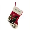 20.00 In. L Acrylic Hooked Stocking, Dog -Northlight Shop glitzhome christmas stockings gh1113001339 64 1000
