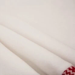 48 In. Tree Skirt With 2 Stocking White Fleece Christmas Decoration (Set Of 3) -Northlight Shop glitzhome christmas textiles 2004700029 44 1000