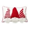 18 In. L 3D Heavy Cotton Knitted Gnome Pillow -Northlight Shop glitzhome christmas textiles 2004800027 64 1000