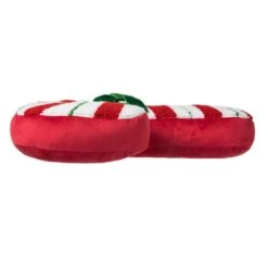 15.75 In. H Hooked Christmas Candy Cane Shaped Pillow -Northlight Shop glitzhome christmas textiles 2004800038 4f 1000