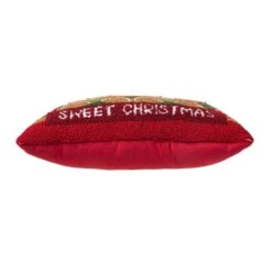 12 In. H Hooked Gingerbread Boy And Girl Pillow -Northlight Shop glitzhome christmas textiles 2004800039 1f 1000