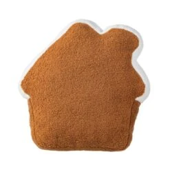 17 In. H Christmas Gingerbread House Shaped Pillow -Northlight Shop glitzhome christmas textiles 2004800042 66 1000