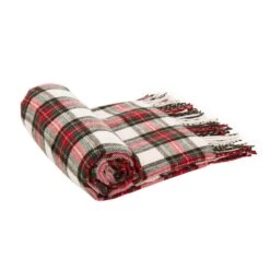 60 In. L Lodge Plaid Woven Throw 7 60 In. L Lodge Plaid Woven Throw -Northlight Shop glitzhome christmas textiles gh1126004089 4f 1000