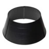 26 In. D Black Hammered Metal Tree Collar (KD) -Northlight Shop glitzhome christmas tree collars 2010600007 64 1000