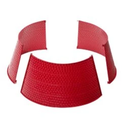 22 In. D Red Hammered Metal Tree Collar (KD) -Northlight Shop glitzhome christmas tree collars 2010600008 1f 1000