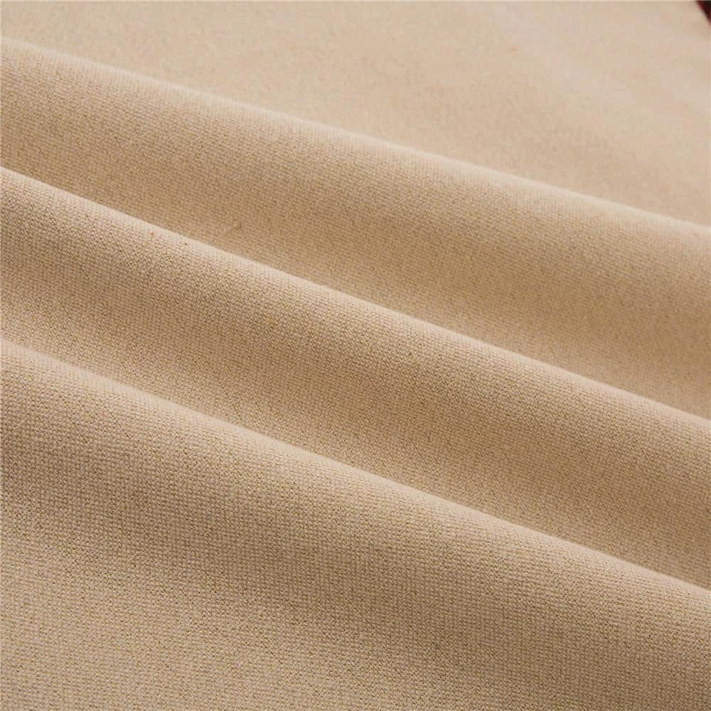 48 In. D Fabric Christmas Tree Skirt In Poinsettia 4 48 In. D Fabric Christmas Tree Skirt In Poinsettia - Image 4