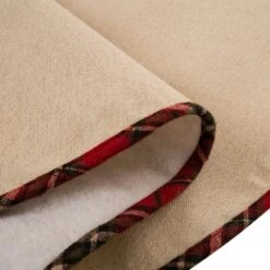 48 In. D Fabric Christmas Tree Skirt In Poinsettia 14 48 In. D Fabric Christmas Tree Skirt In Poinsettia -Northlight Shop glitzhome christmas tree skirts 1113202457 76 1000