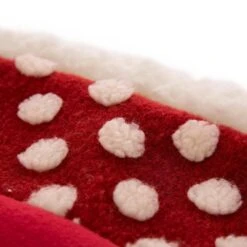 48 In. D Fabric Christmas Tree Skirt In Pompom 9 48 In. D Fabric Christmas Tree Skirt In Pompom -Northlight Shop glitzhome christmas tree skirts 1113202460 1f 1000