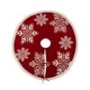 48 In. D Knitted Christmas Tree Skirt In Snowflake 9 48 In. D Knitted Christmas Tree Skirt In Snowflake -Northlight Shop glitzhome christmas tree skirts 1113202620 64 1000