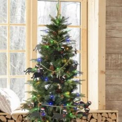 72 In. H Metal Christmas Kitty Garland (2-Pack) 9 72 In. H Metal Christmas Kitty Garland (2-Pack) -Northlight Shop glitzhome christmas wall decorations 2010300032 1f 1000