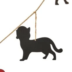 72 In. H Metal Christmas Kitty Garland (2-Pack) 8 72 In. H Metal Christmas Kitty Garland (2-Pack) -Northlight Shop glitzhome christmas wall decorations 2010300032 4f 1000