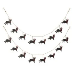 72 In. H Metal Christmas Kitty Garland (2-Pack)