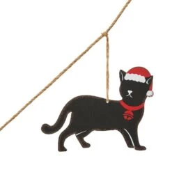 72 In. H Metal Christmas Kitty Garland (2-Pack) 7 72 In. H Metal Christmas Kitty Garland (2-Pack) -Northlight Shop glitzhome christmas wall decorations 2010300032 c3 1000
