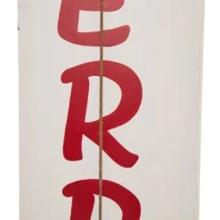 42.00 In. H Wooden Snowman Porch Sign - MERRY -Northlight Shop glitzhome christmas yard decorations 1103203408 44 1000