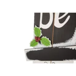 42.00 In. H Wooden Snowman Porch Sign - MERRY -Northlight Shop glitzhome christmas yard decorations 1103203408 4f 1000