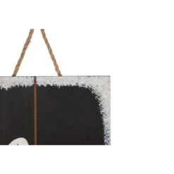 42.00 In. H Wooden Snowman Porch Sign - MERRY -Northlight Shop glitzhome christmas yard decorations 1103203408 fa 1000