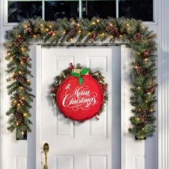 24 In. H Metal Ornament Yard Stake Christmas Yard Decor -Northlight Shop glitzhome christmas yard decorations 2010200064 77 1000