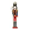 24 In. H Wooden Christmas Soldier Nutcracker -Northlight Shop glitzhome christmas yard decorations 2036700002 64 1000
