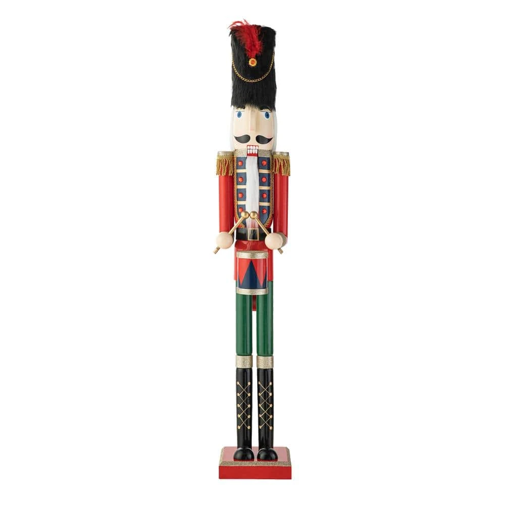 42 In. H Wooden Christmas Soldier Nutcracker 1 42 In. H Wooden Christmas Soldier Nutcracker